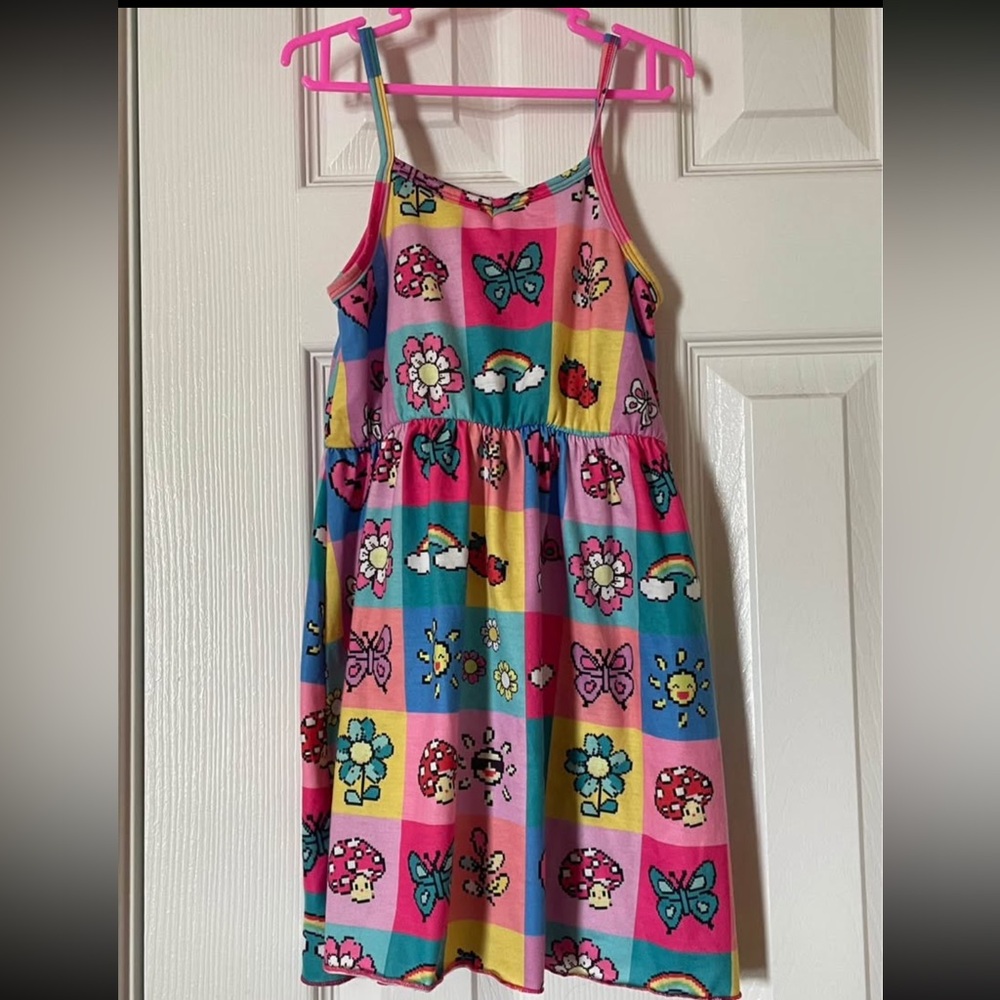 Colorful Butterfly Dress